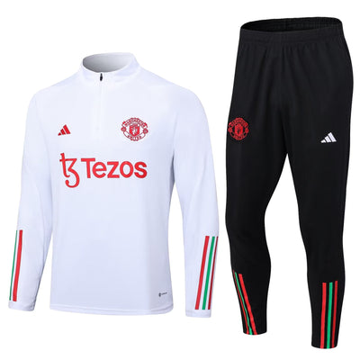 TRACKSUIT MANCHESTER UNITED WHITE 2023/2024