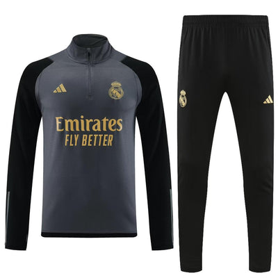 TRACKSUIT REAL MADRID GREY 2023/2024